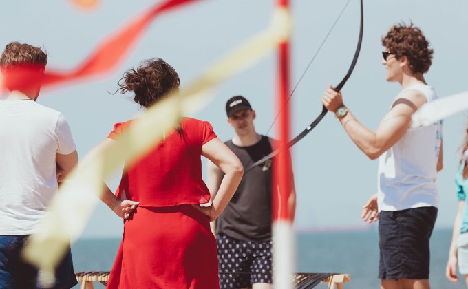 Archery tag ☀ schooluitje