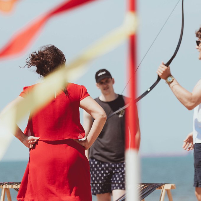 archery tag scheveningen schooluitje